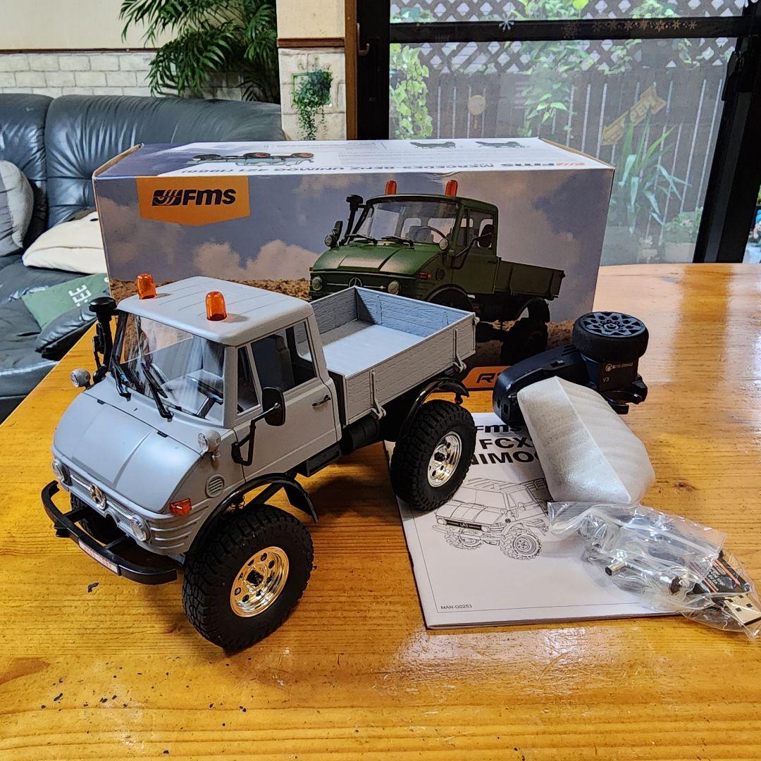 【希少】FMS Mercedes-Benz Unimog 421RTR 1/24
