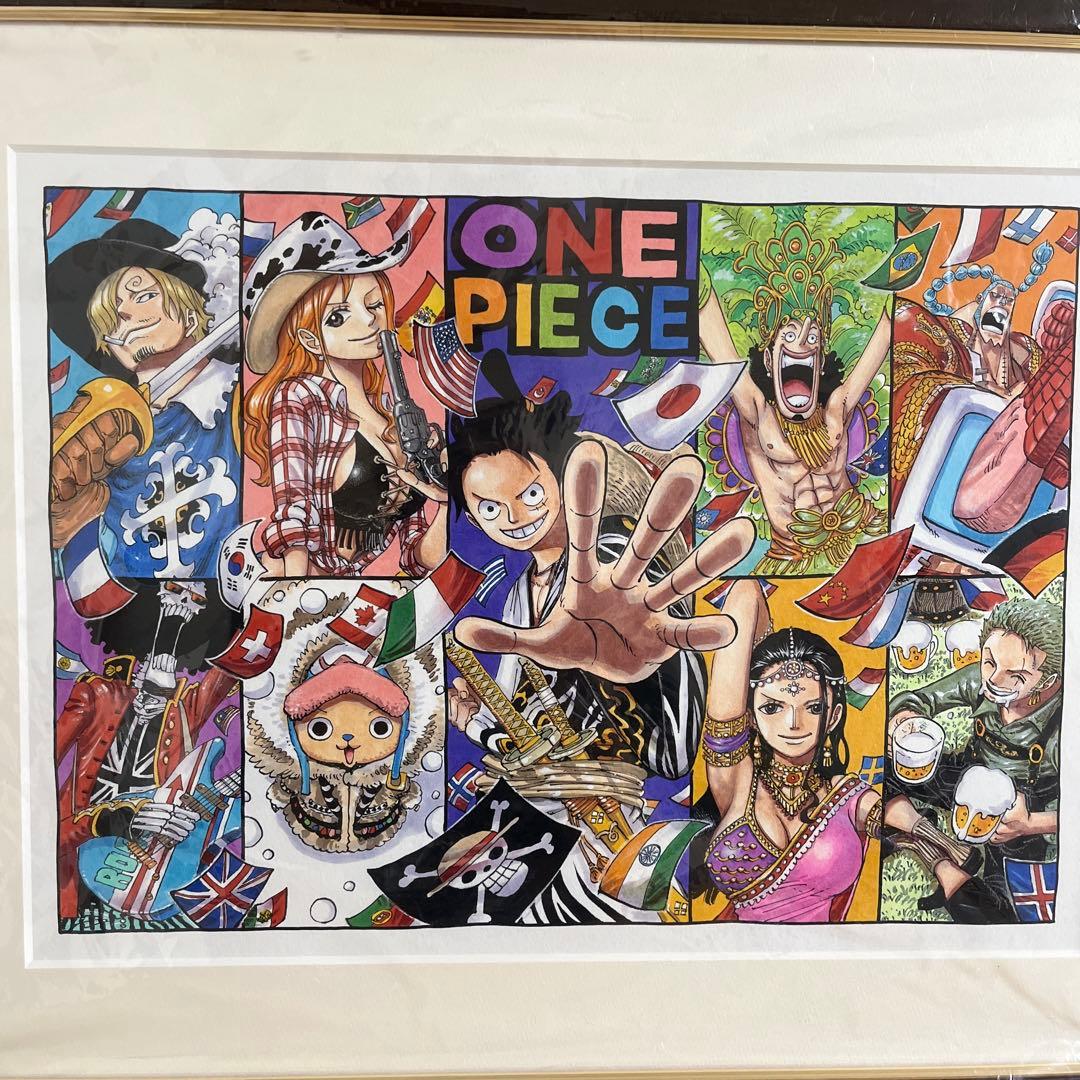 2015年夏 ワンピース ONE PIECE 複製原画