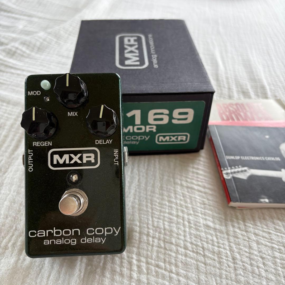 MXR Carbon Copy Analog Delay 箱付き