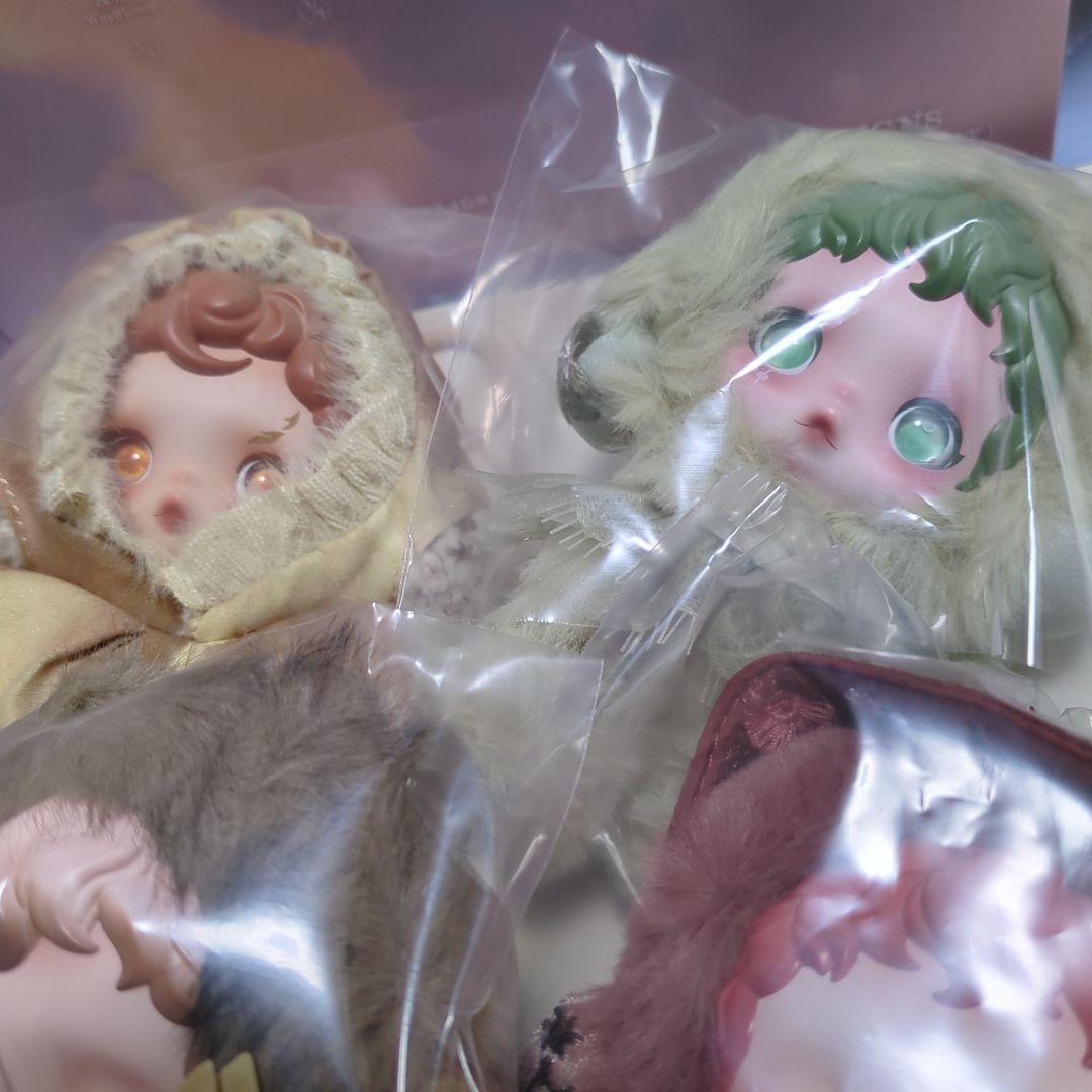 スカルパンダ　キーホルダー 5体セット