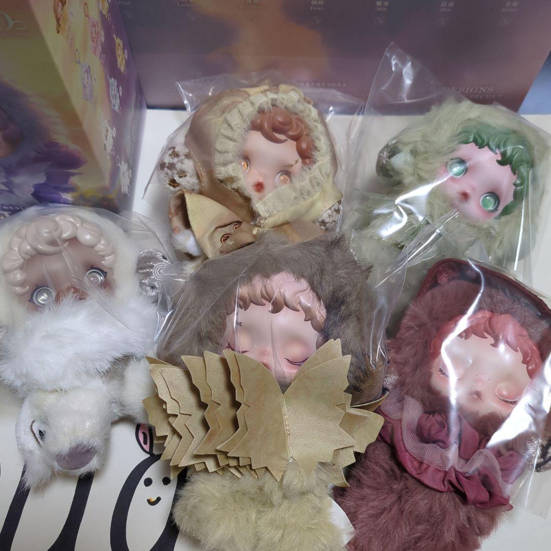 スカルパンダ　キーホルダー 5体セット