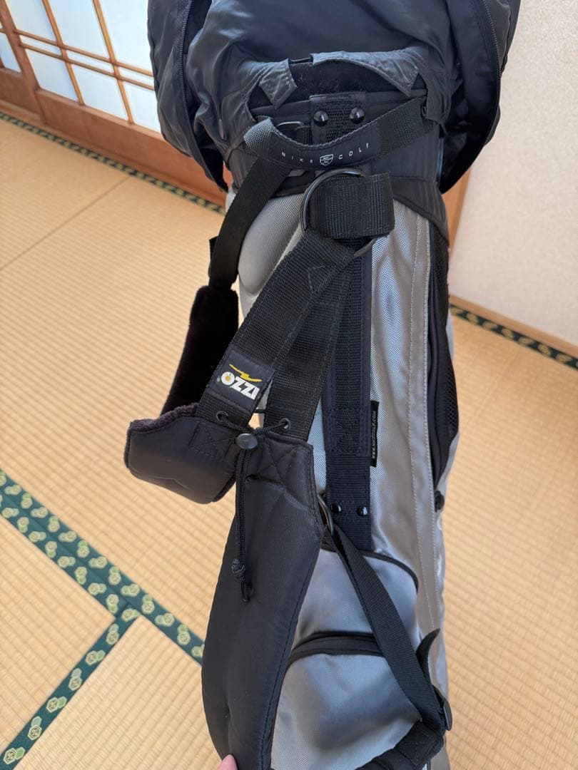 Nike Golf 自立式キャディバッグ グレー/ブラック