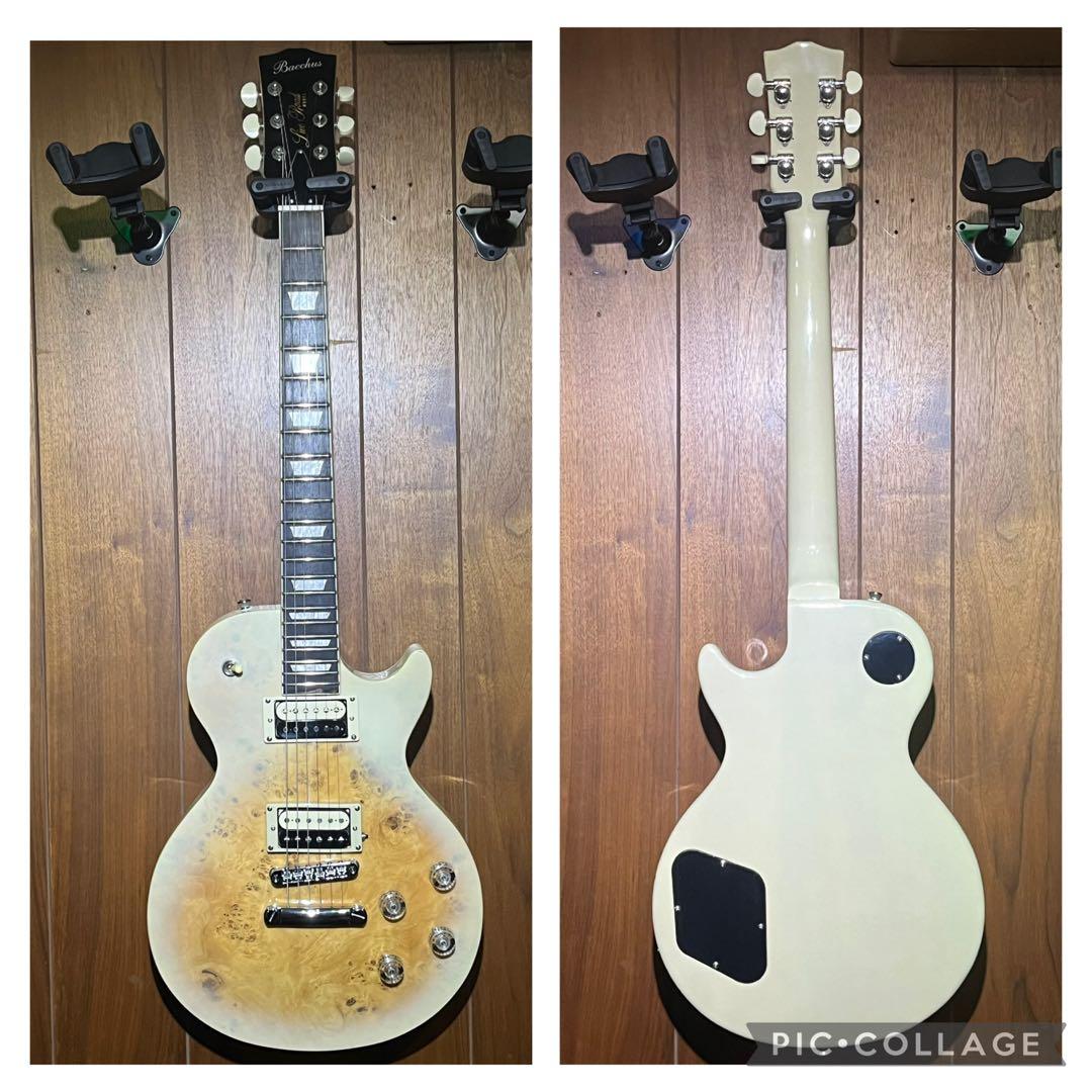 【中古美品】Bacchus レスポールBL-P BP/R BD-Bフルカスタム