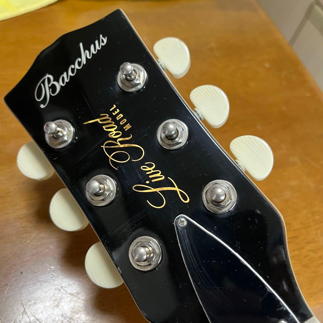【中古美品】Bacchus レスポールBL-P BP/R BD-Bフルカスタム