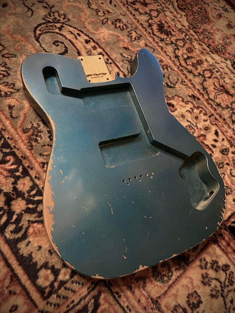 All new! 北米アルダーAAA材　telecasterDX レリックボディ