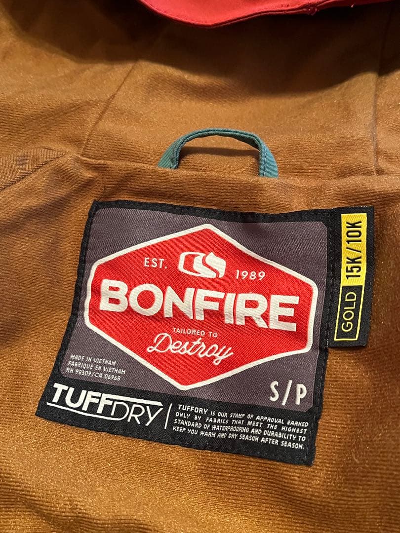 ボンファイア　スノーボード　ウェア　ジャケット