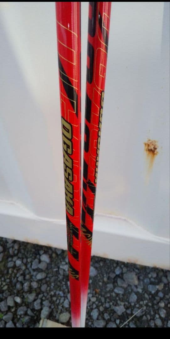 新品未使用保管品 OGASAKA・RC-GS-R ポール 123cm