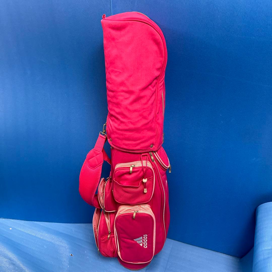 adidas ゴルフバッグ ピンク