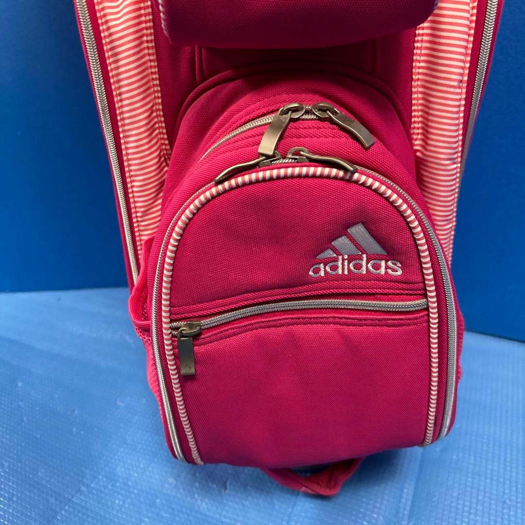adidas ゴルフバッグ ピンク