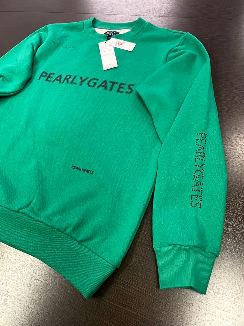 パーリーゲイツ　新品　5号　グリーン　トレーナー