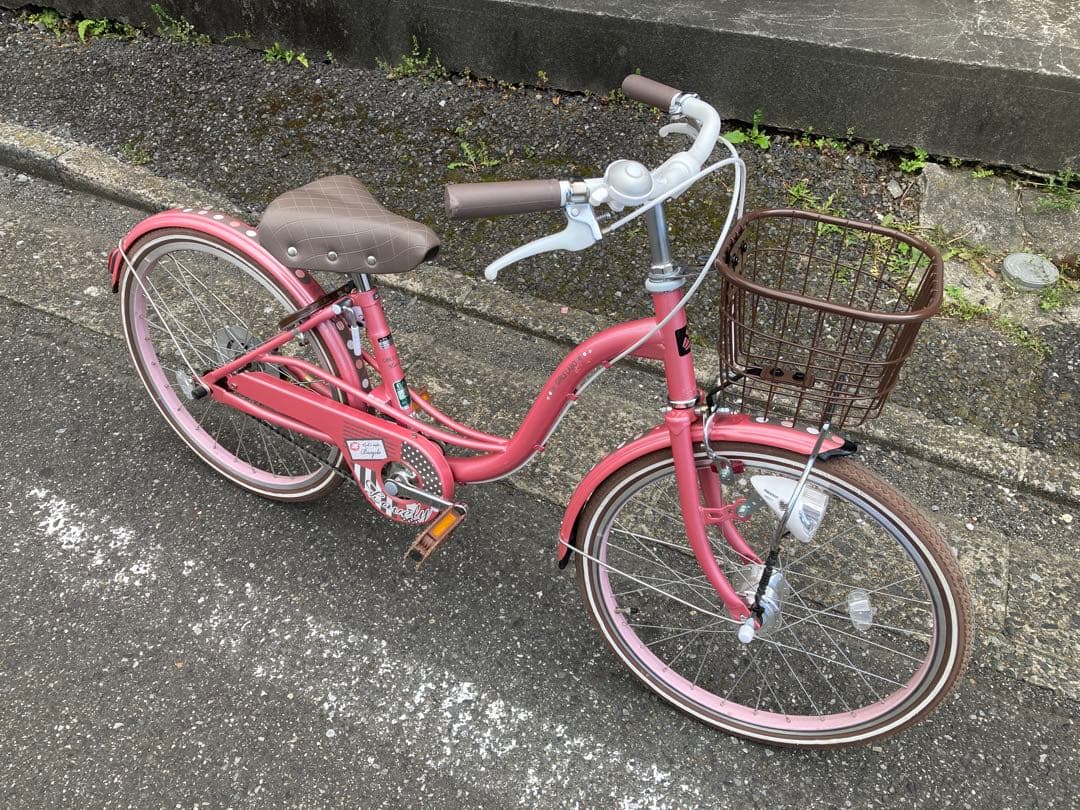 自転車 ヘルメット・補助輪付き（女の子用） ⚠️直接取引（埼玉・川口）or 着払