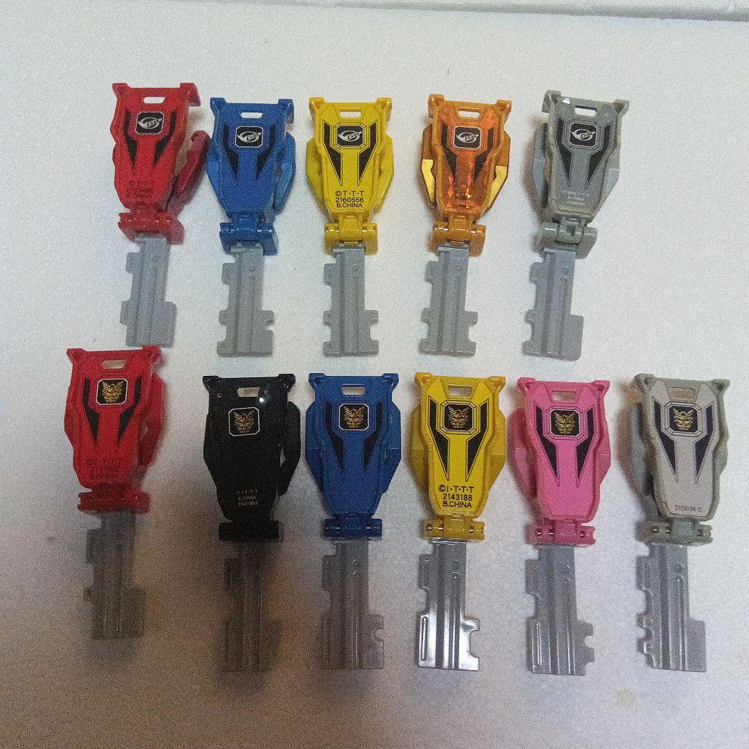 セット売りレジェンドモバイレーツ＆DXモバイレーツ＆レンジャーキー26本