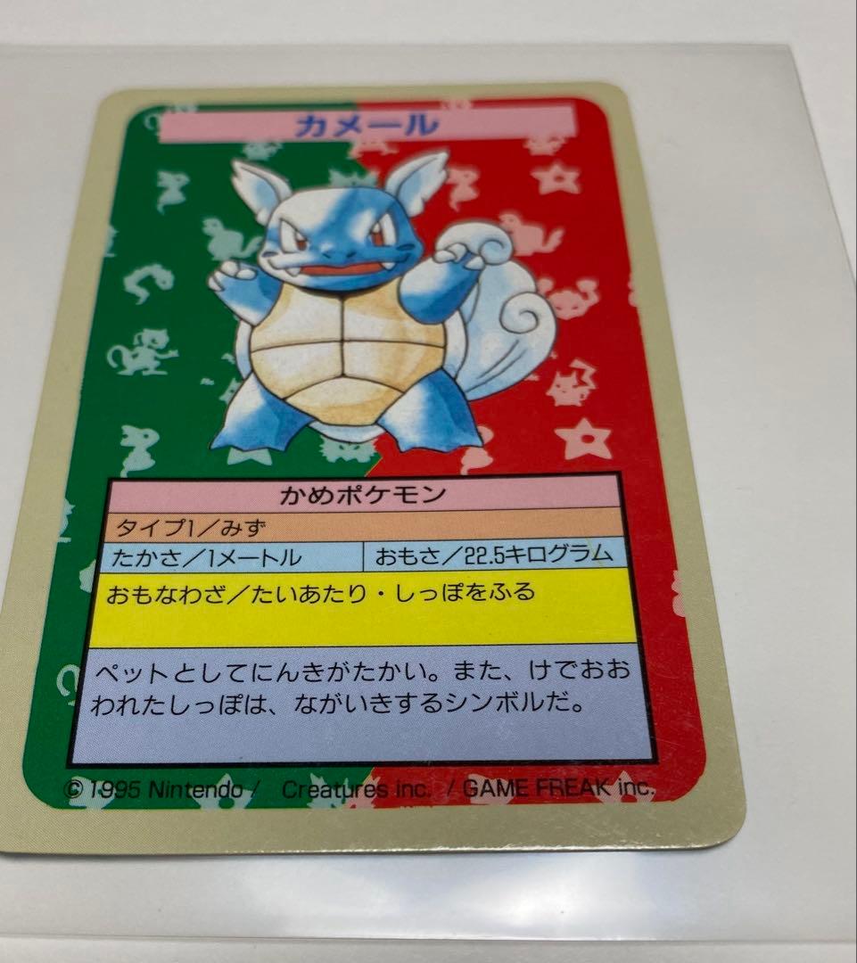 ポケモンカード トップサン エラー ナンバーレス 裏青 カメール