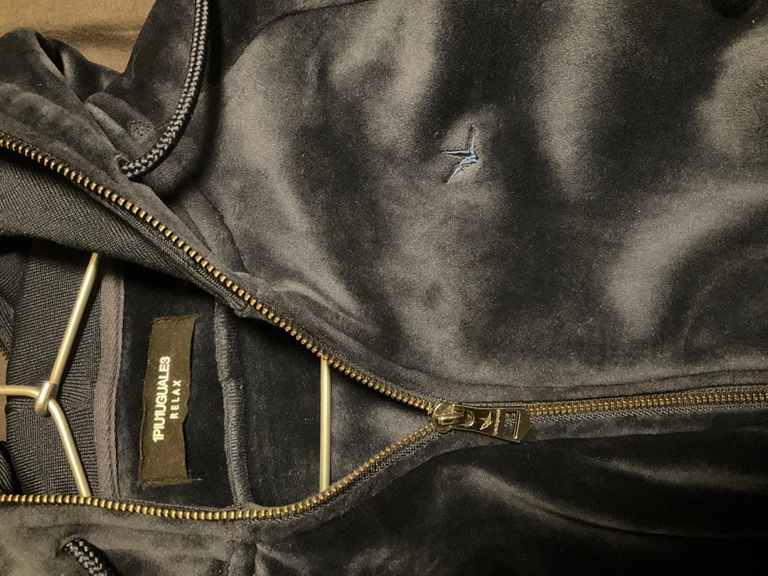 1PIU1UGUALE3 RELAX ベロア セットアップ