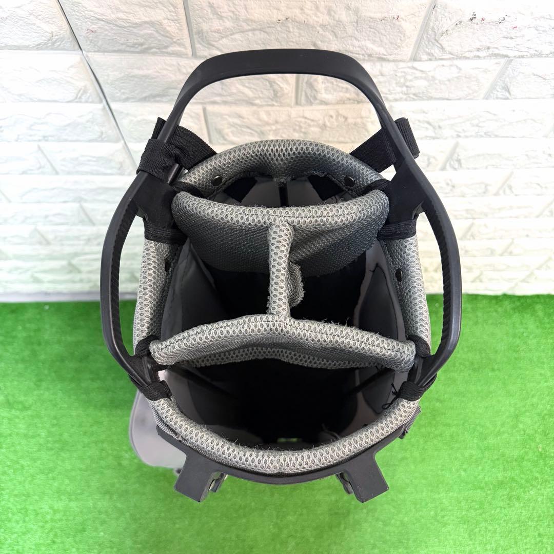 希少　ARGOLF キャディーバッグ　スタンド式　8.5型　軽量　グレー　良好