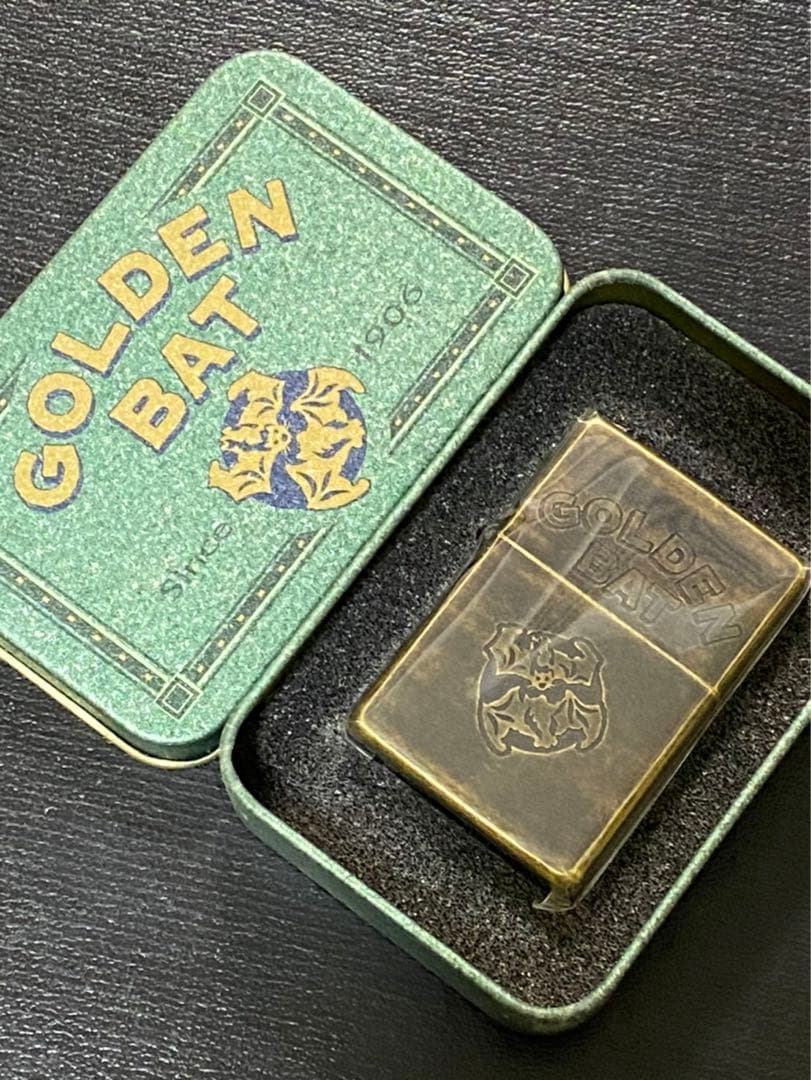 zippo ゴールデンバット 1937レプリカ ゴールド 1996年製