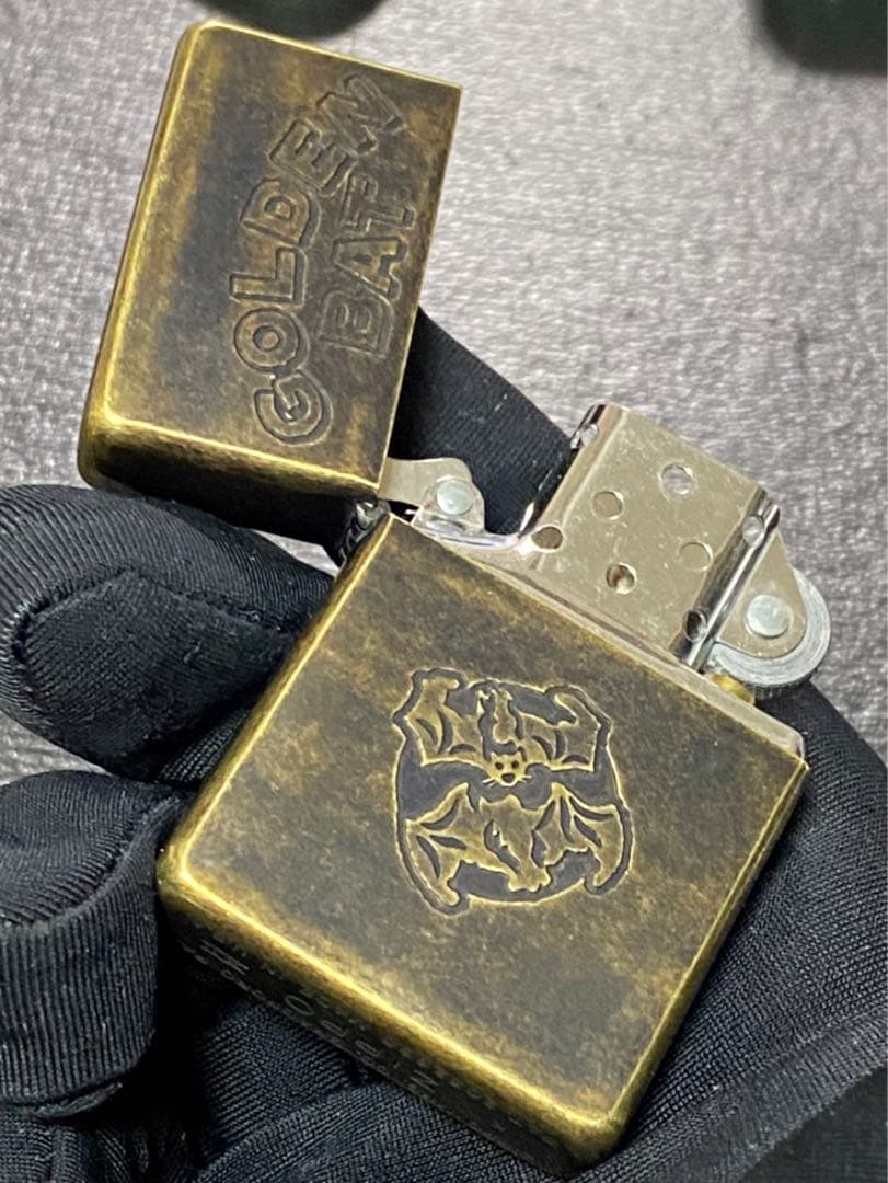 zippo ゴールデンバット 1937レプリカ ゴールド 1996年製