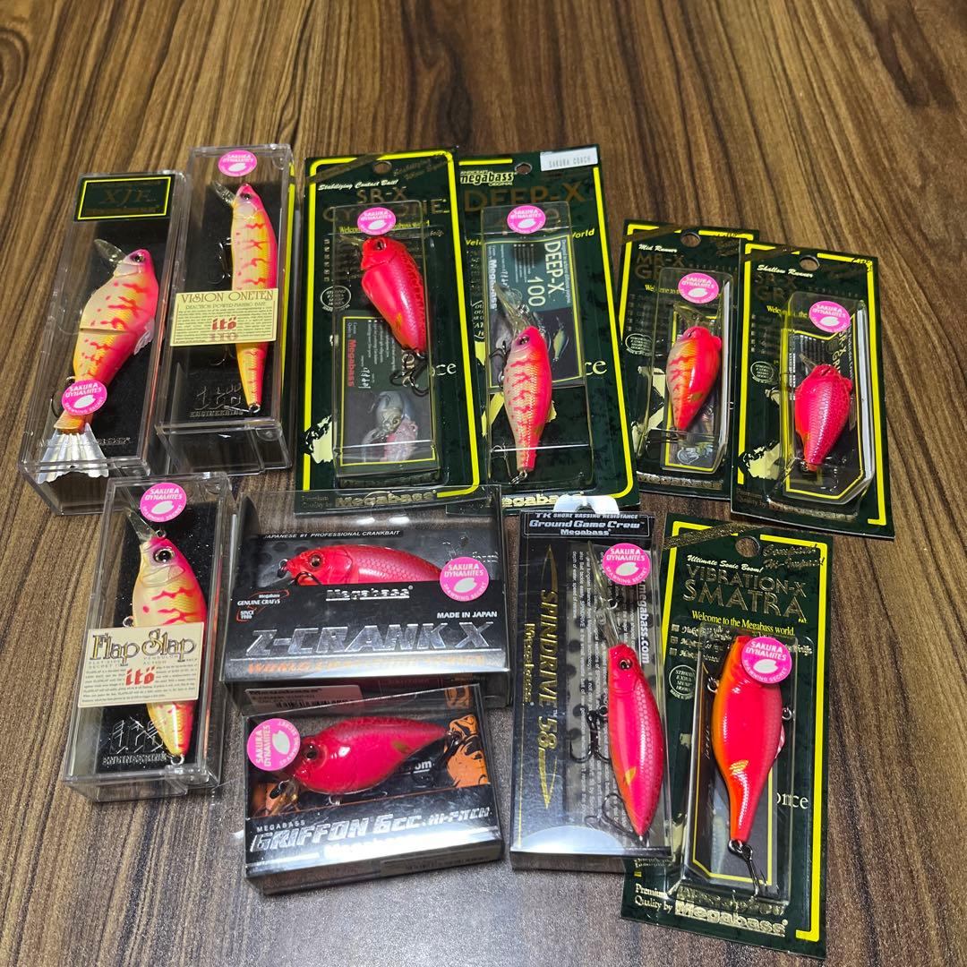 超レア　メガバス　サクラダイナマイツセット