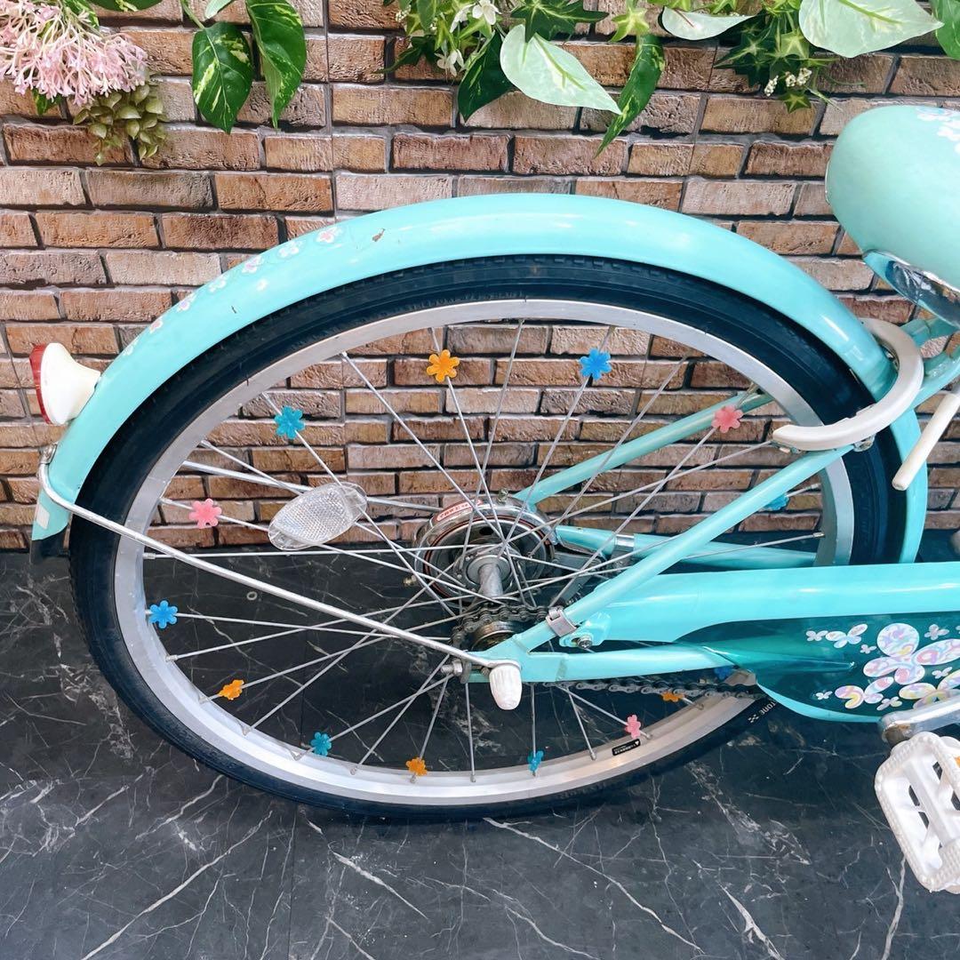 【66】子供用自転車 子供車 ブリヂストン ECOPAL グリーン 22インチ