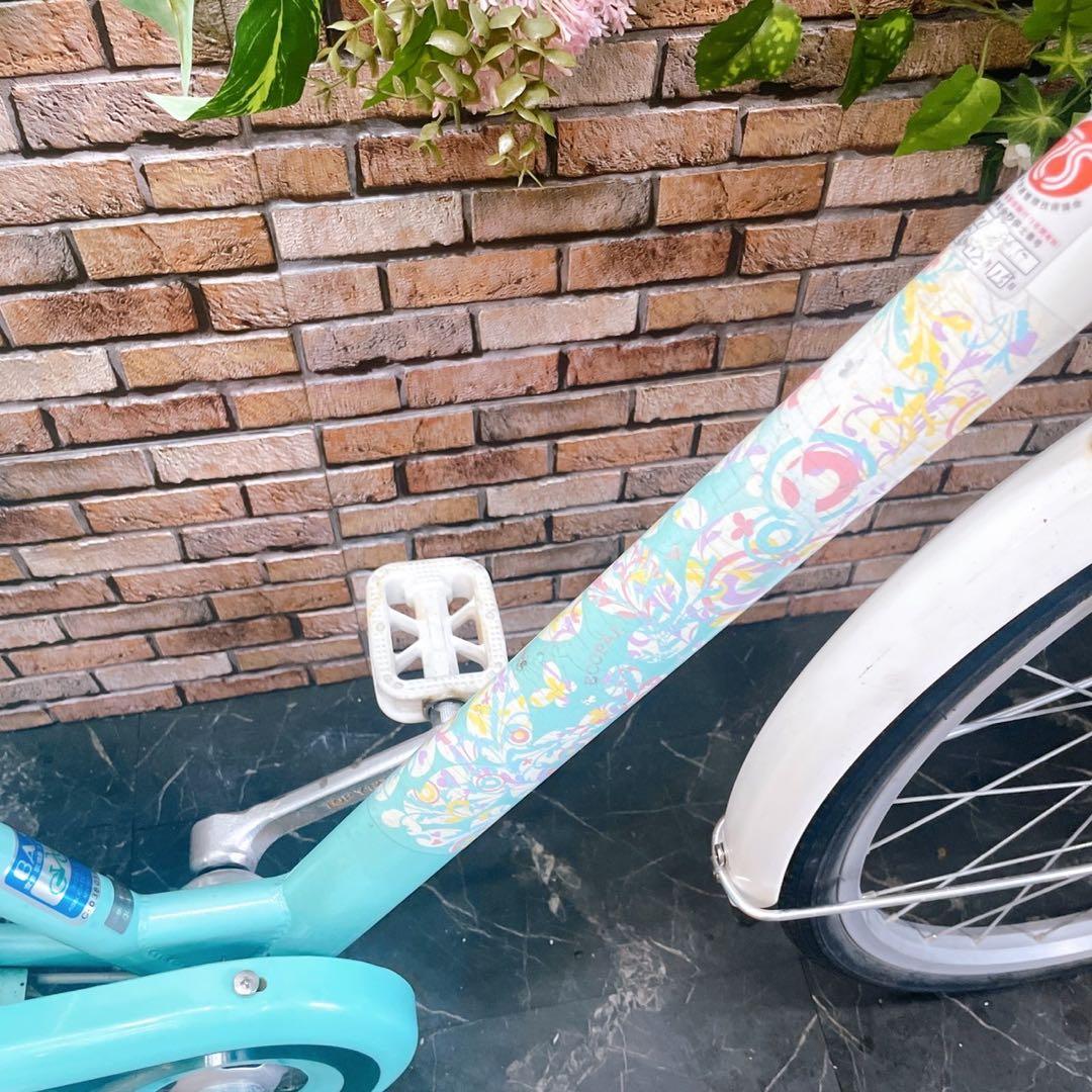 【66】子供用自転車 子供車 ブリヂストン ECOPAL グリーン 22インチ