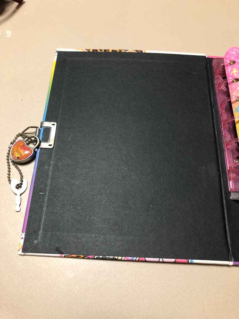 カミオジャパン　鍵付き　プロフィール帳　平成レトロ　激レア