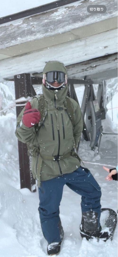 REW スノーボードウエア24-25 Lサイズ 上下セット