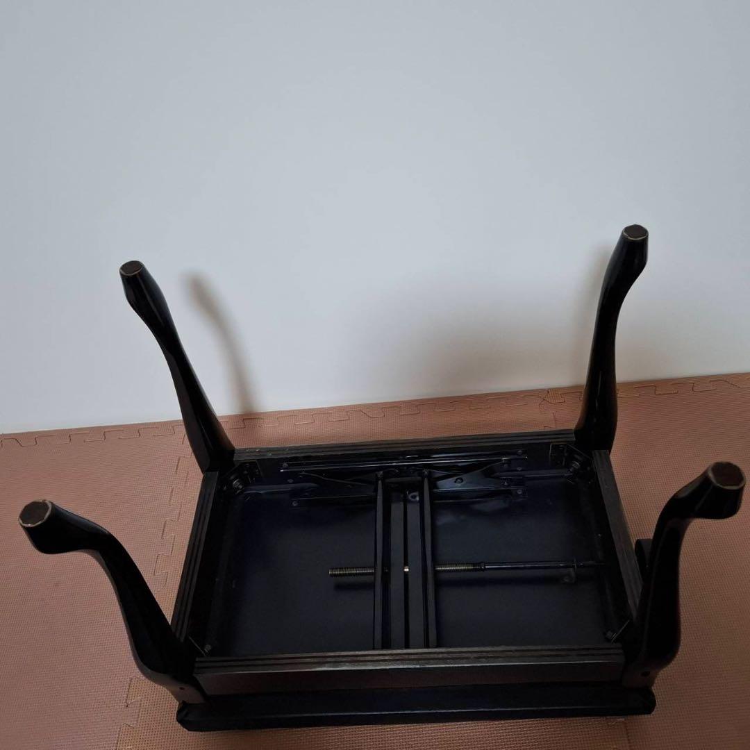 猫脚ピアノ椅子 高低自在椅子　【送料込/匿名発送】