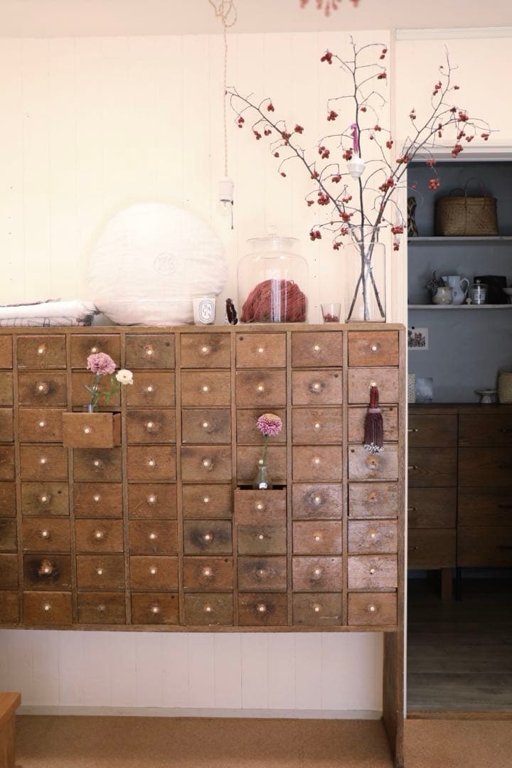 薬箪笥 72杯 古道具 アンティーク