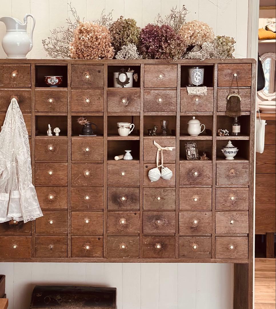 薬箪笥 72杯 古道具 アンティーク