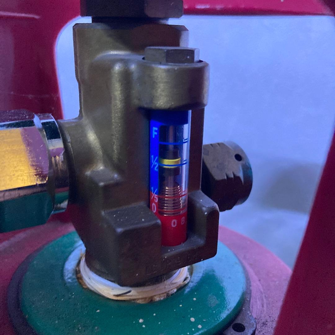 CO2レギュレーター RG-05 ＋ ミドボン5kg（残量約半分）セット