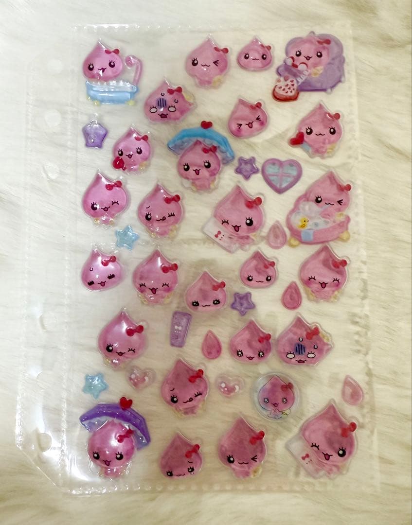 シール帳完成品 ボンボンドロップ しずくちゃん みるみるちゃん エスターバニー