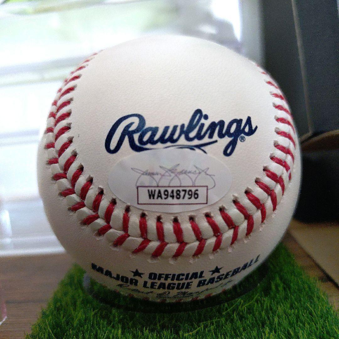 Pete crow armstrong 直筆サインボール JSA認証付き PCA