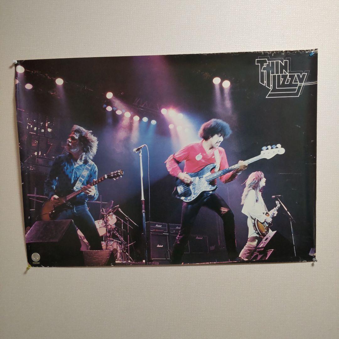 【希少非売品】シン・リジィ A1サイズポスター​Thin Lizzy1979年物