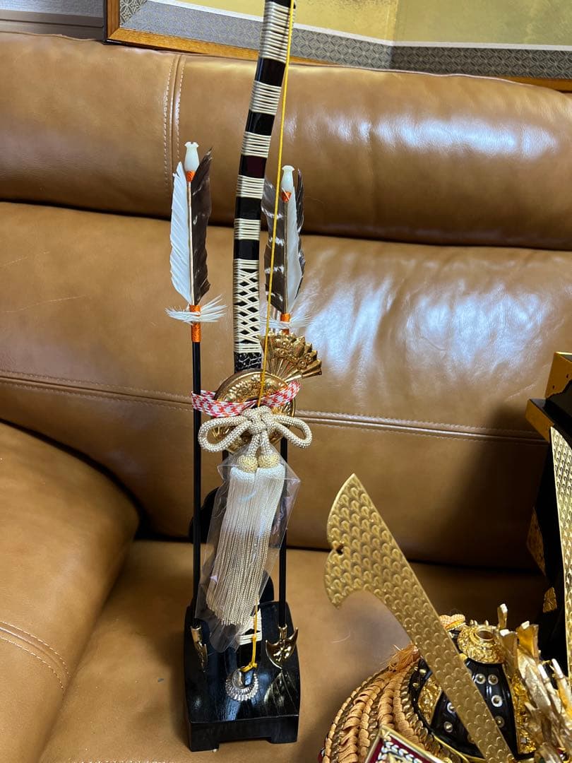 高級　数十万円　兜　五月人形　こどもの日　屏風