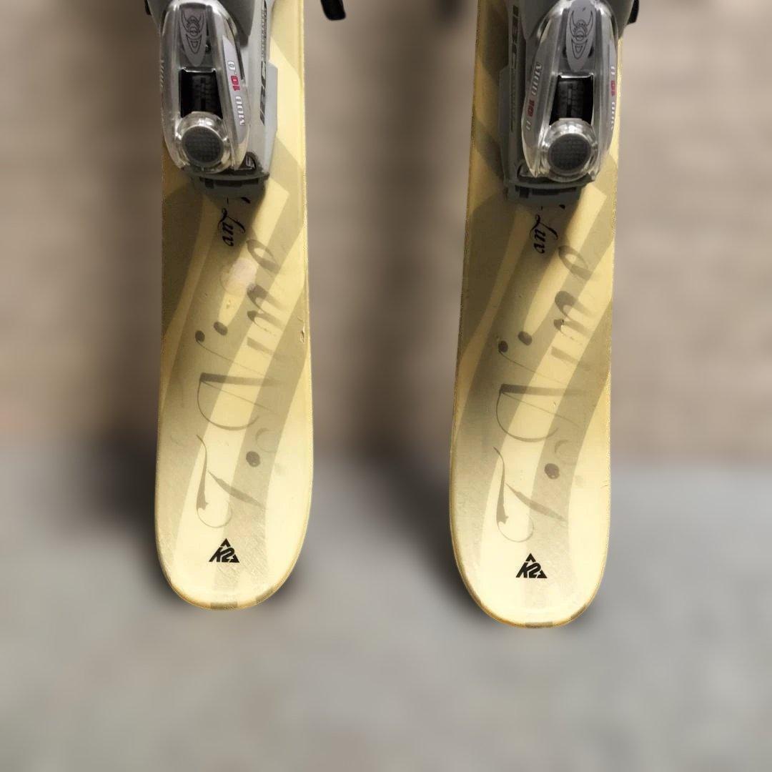 K2 T:Nine Luv レディース スキー板 146cm / Marker