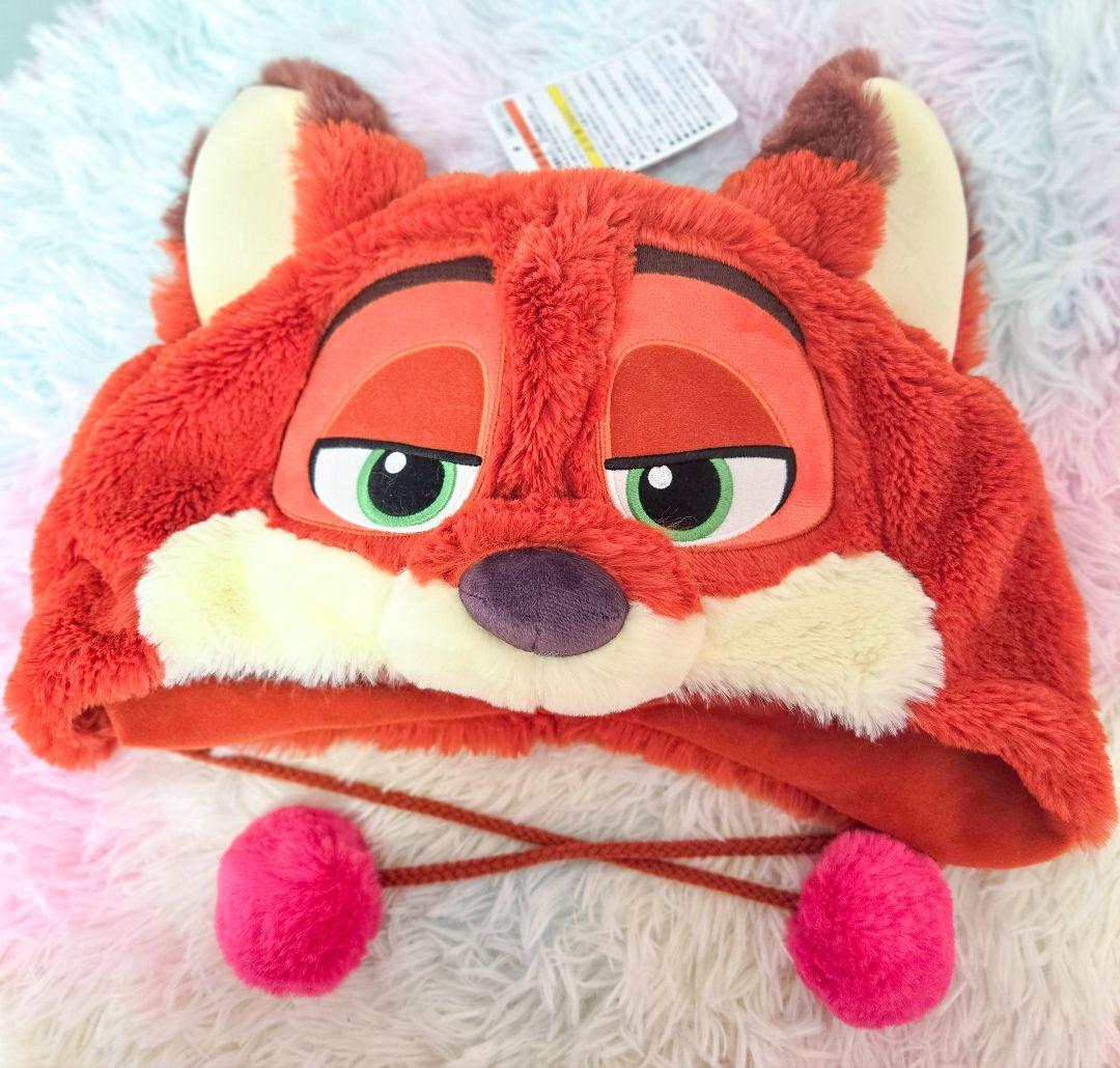 新品タグ付き✨ズートピア ニック・ワイルド ファンキャップ