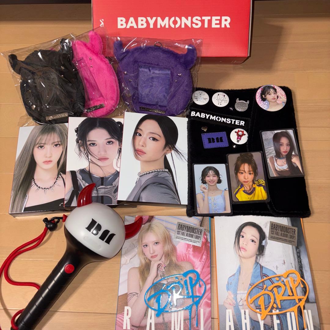 babyMonsterベビモン トレカ ペンライト グッズ まとめ売り