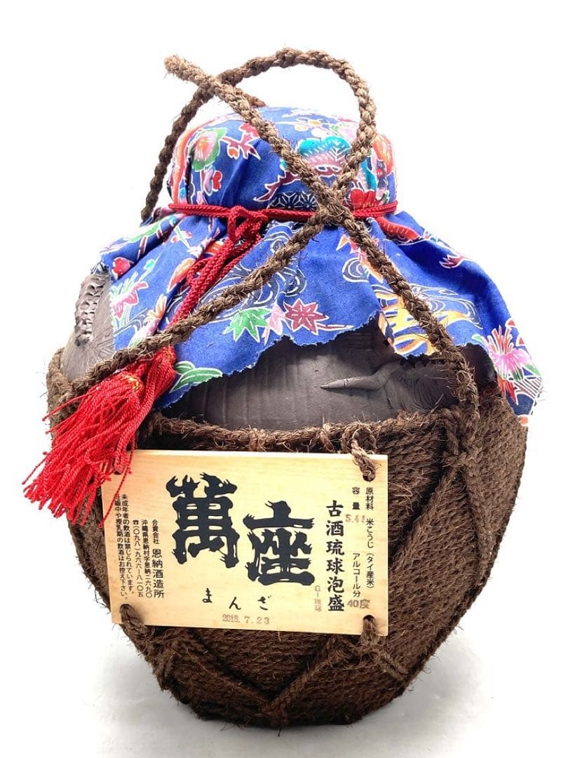 【未開封】萬座 まんざ 古酒 琉球泡盛 恩納酒造所 5.4L 40度