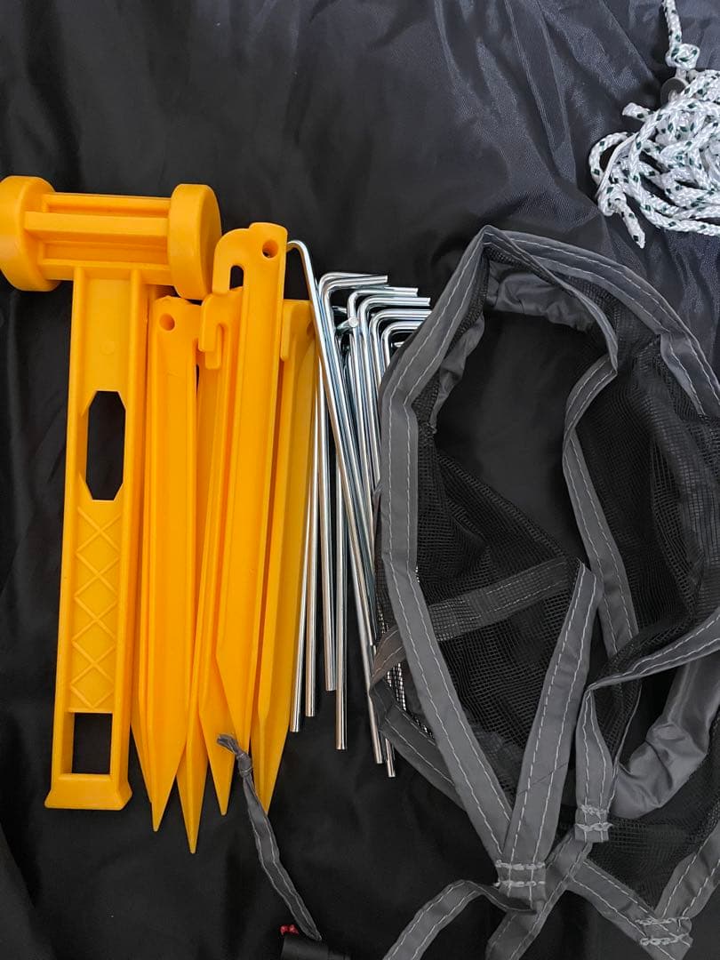 [美品] コールマン タフドーム エアー 3025+ ファン,シート,マット付き