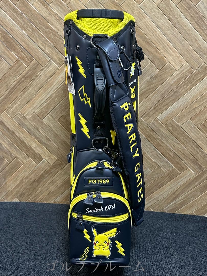 パーリーゲイツ☆ポケモン⚡️ピカチュウスタンド式キャディバック