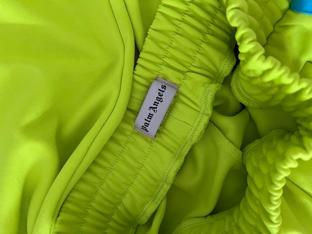 PALM ANGELS 蛍光イエロー ジャージパンツ xs パームエンジェルス