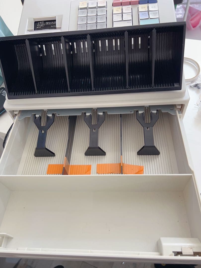 SHARP XE-A147 ホワイト レジスター