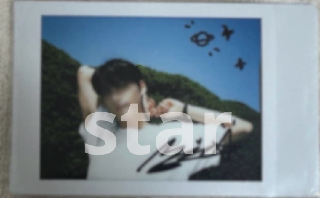 パクハンビン ポラロイド サイン入り