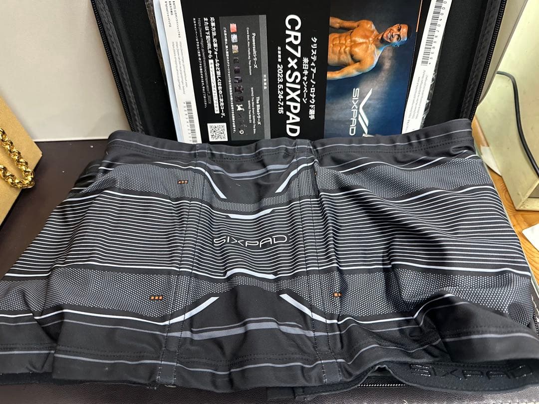 MTG SIXPAD パワースーツ コアベルト【 GYM対応モデル】 L