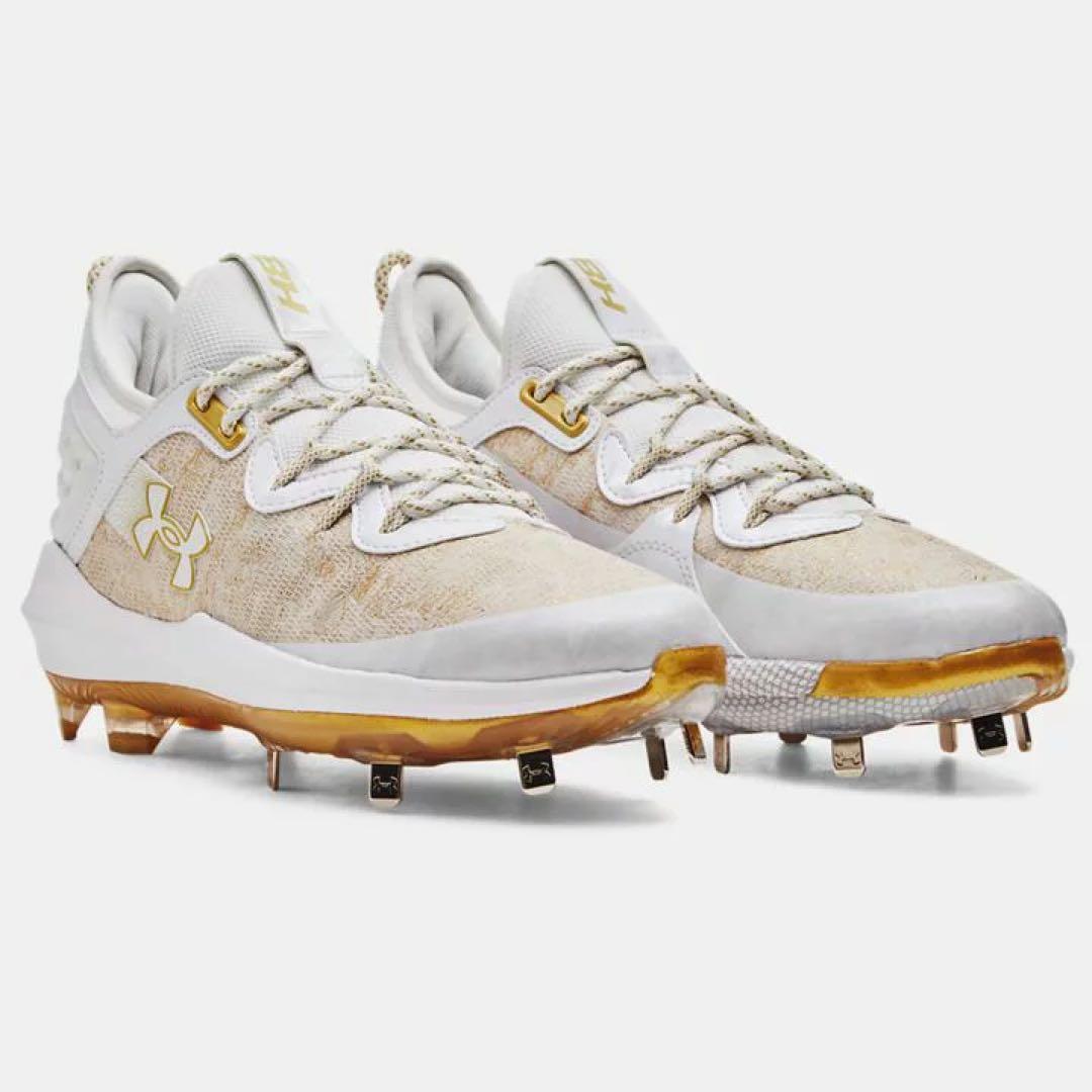 新品2025年USA国内限定アンダーアーマー野球ハーパー8Mid 28cm