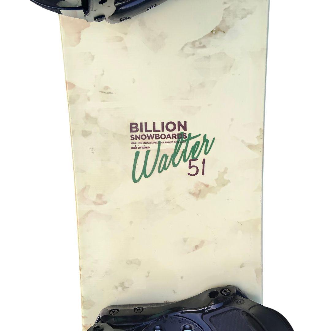 BILLION ビリオン 151cm スノーボード FLUX バインディング付