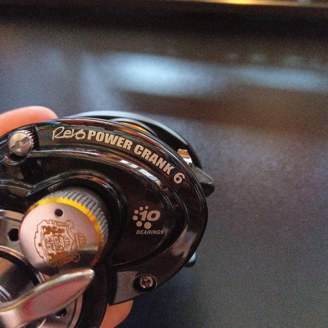 アブガルシア　レボ　パワークランク6　左巻き