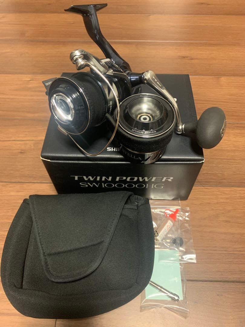 21ツインパワーsw 10000HGとステラ sw14000の夢屋スプールセット