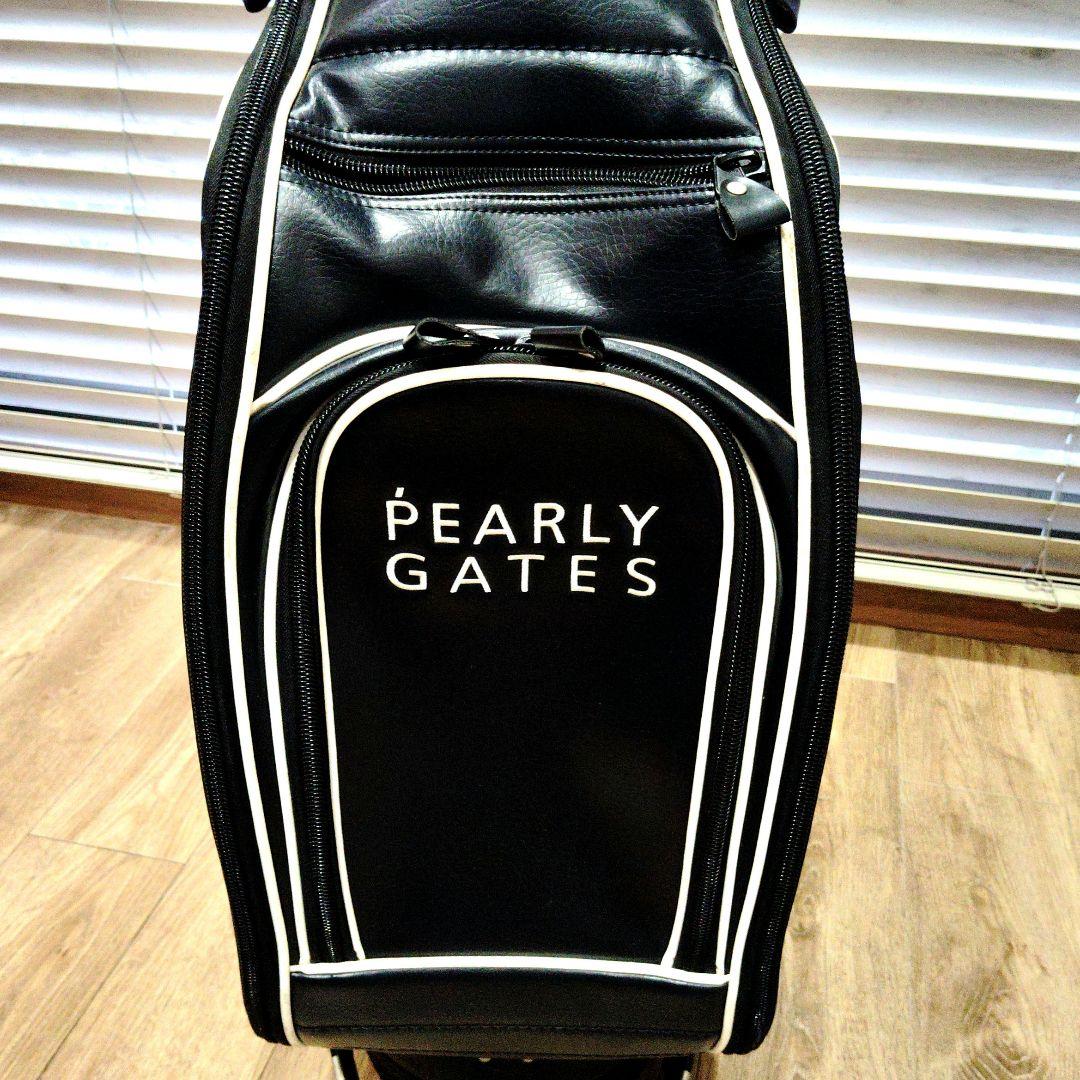 パーリーゲイツ　キャディバック　ツアー　9.5インチ　ネイビー