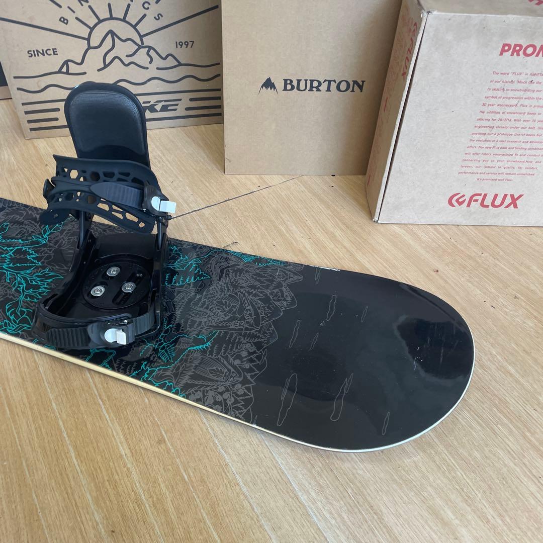 BURTON×ZUMA　バートン　スノーボードセット　未使用バインディング付